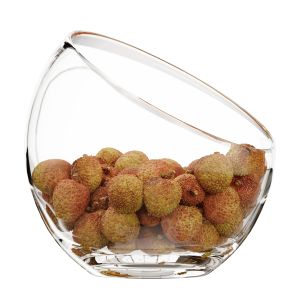 Large Slant Fruit Bowl Litchi Fruit