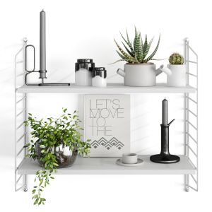 String Decorative Shelf 01