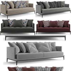 Bonaldo Soft Island Sofa 213-245-270 cm