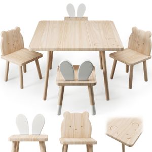 Zara Table And Chair For Childrens