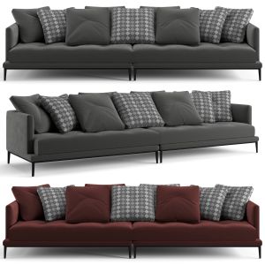 Bonaldo Soft Island Sofa 346 Cm