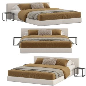 Flexform Ground Piece Bed