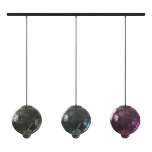 Meltdown 3 Bowls Lamp