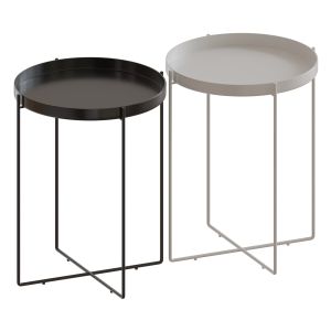 Habibi Jet Black Side Table