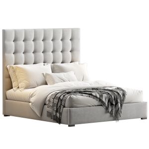 Rh Box-tufted Bed 2