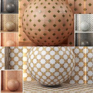 (4k) Equipe Kasbah Ceramic Tiles Collection- (PBR, Seamless, Tileable)