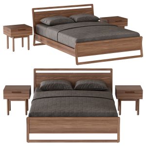 Blu Dot Woodrow Queen Bed