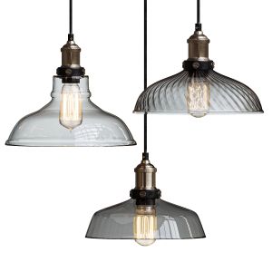 Loft Style Glass Pendant Lamp