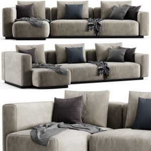 Flexform Lario Chaise Longue Sofa