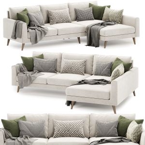 Boucher 2 Piece Upholstered Chaise Sectional