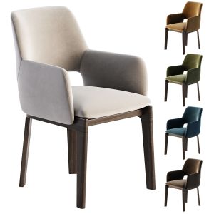 Devon Chair With Armrests By Molteni & C.