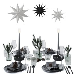 Christmas Table Setting