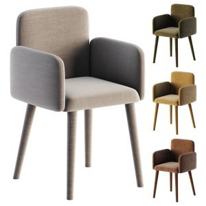 Babi Chair With Armrests By Lema