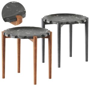 Clock Gris Alvito Side Table By Maami Home