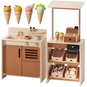 Liewood Mario Play Kitchen & Kimberly Mini Shop