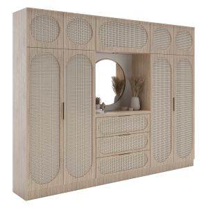 Rattan Wardrobe Furniture 01