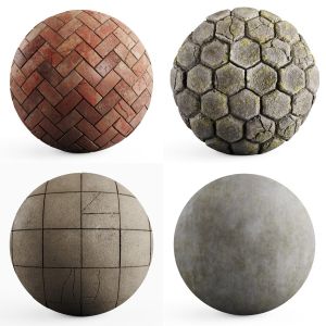 PHOTOREALISTIC PBR TEXTURE - BUNDLE 01