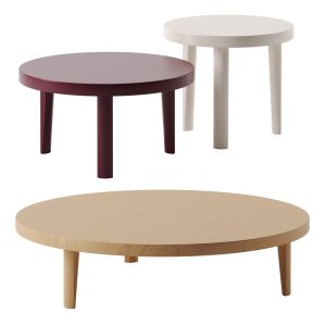 Trio Round Coffee Tables By Expormim