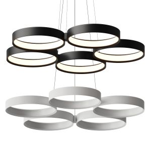 Dals Cassio 5 Ring Led Pendant Light Lamp