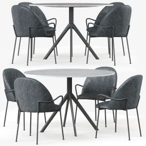 Kurt Dining Table Gray