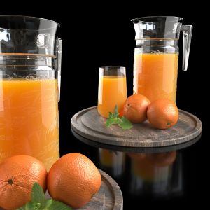 Orange Juice With Oranges