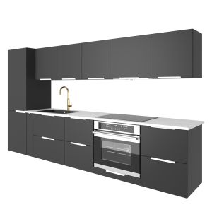 Modern Kitchen Kungsbacka Black