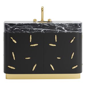 Baraka Single Vanity Cabinet By Maisonvalentina