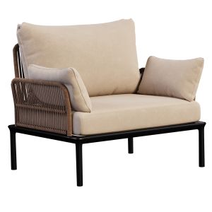 Outdoor Garden Woven Lounge Armchair Pedrali