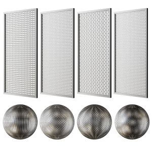 Set Of Decorative Grilles