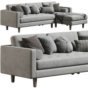 Article Sven Chaise Longue Sofa