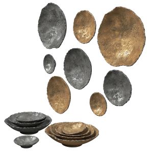 Uttermost Lucky Coins Metal Wall Decor Nickel