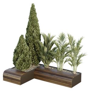 Hq Tree And Bush Garden Box Outdoor  Vol 39