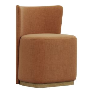 Restoration Hardware Lara Fabric Dining Side Chair