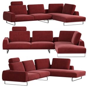 Tempo Sectional Sofa By Natuzzi