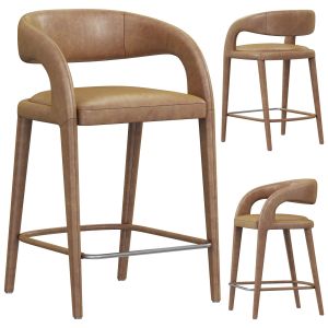 Restoration Hardware Nicola Open Barrel stool