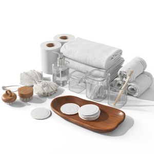 Borosilicate Glass Bathroom Set 01 Zara Home