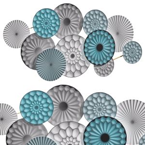 Metal Discs Wall Decor By Wayfair