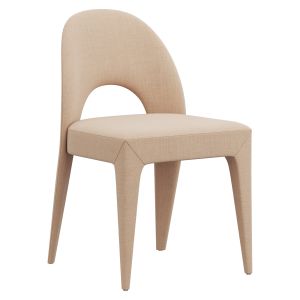 Restoration Hardware Bianca fabric dining chair