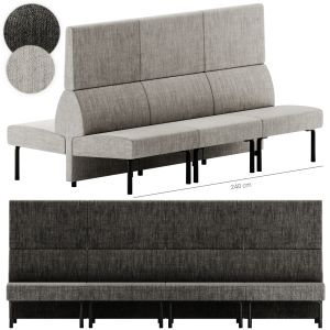 Et Al Ambit 1046 Fabric Bench Seating Sofa