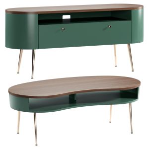 La Redoute Interieurs Topim Coffe Table & Tv Unit