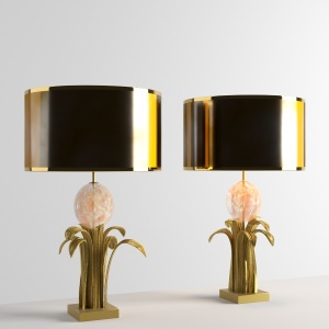 Feuille deau oeuf Table Lamp by Chrystiane Charles