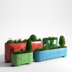 Pop planter