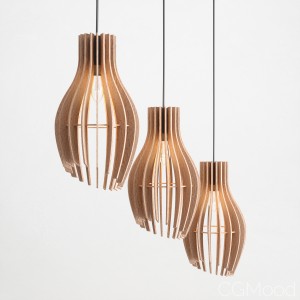 Stripes pendant light