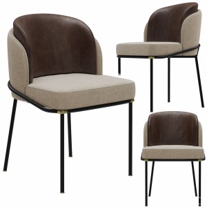  Fil Noir Dining Chair