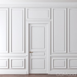 Classic Door And Wall Moulding 1