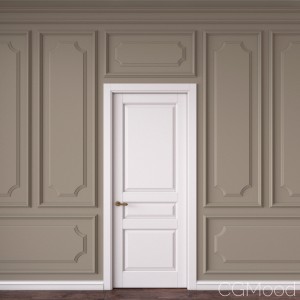 Classic Door And Wall Moulding 18