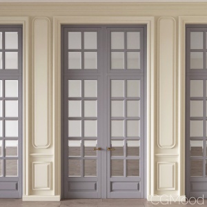 Classic Door And Wall Moulding 29