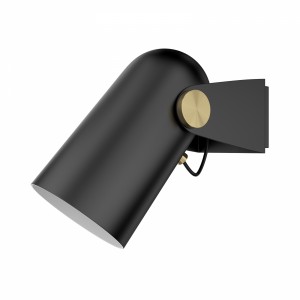 Black Spotlight Minimalist Wall Light