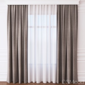 Curtains Set  №455