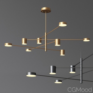 Sunshine Minimalist Led Ceiling Chandelier Lampatr